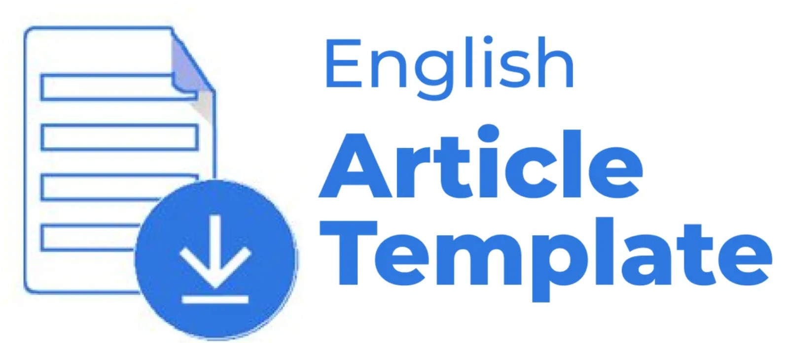 article template english